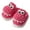 Red, variant on Memory Foam Plush Slippers Casual Bedroom Slippers for Kids Girls Boys Animal Slippers Comfy House Slippers Winter Warm Indoor Fluffy Slippers Gray-A