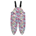 thumbnail image 4 of Herrnalise Child's Cartoon Sling Rain Pants For Baby Boys Girls Play Water Assault Pants, 4 of 8