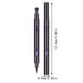 Luoyaxxxxx Double Headed Eyeliner Seal Waterproof Quick Drying Long