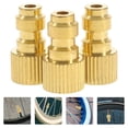 thumbnail image 4 of 3 Pcs Car Tyre Air Inflator Pump Adapter Tire Air Pump Connector Cylinder Connector Air Pump Head, 4 of 4