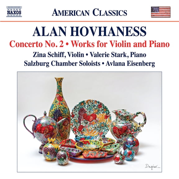 Zina Schiff - Hovhaness: Concerto No. 2; Works for Violin and Piano - Music & Performance - CD