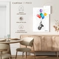 thumbnail image 5 of Elephant Stock The Koala And The Balloons Wall Art - Vertical Canvas Wall Art - Living Room Wall Decor - Animal Canvas - White And Pink Decor By Ashvin Harrison - 32" x 48", 5 of 8