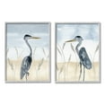 thumbnail image 4 of Stupell Industries Egret Sea Birds Grazing Beach Sand Seagrass Framed Wall Art, 16 x 20, Design by Lucille Price, 4 of 5