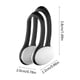 thumbnail image 3 of Pinza nasal para natación - Diseño cómodo y antideslizante con estuche portátil - Accesorio para entrenamiento de natación, color negro, blanco y rosa, 3 of 6