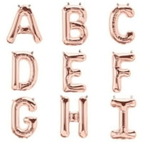 Efavormart Blush 16" tall Alphabet Letters / Number Foil Balloons Party Wedding Decorations Graduation New Year Party- C