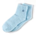 thumbnail image 2 of Calcetines Earth Therapeutics con aloe vera y vitamina E, color azul, 1 par, 2 of 4