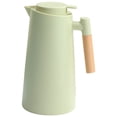 thumbnail image 1 of Botella de agua caliente para el hogar, estilo nórdico, hervidor de agua de vidrio con aislamiento para uso diario., 1 of 8