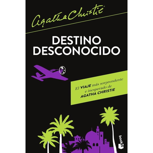 Libro Destino Desconocido Tapa Blanda, Autor Agatha Christie, Editorial Booket Mexico