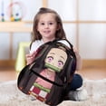 thumbnail image 4 of Kamado Nezuko Shoulder Backpack Casual Rucksack Bookbag Lightweight Prints Daypack, 4 of 8