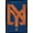 Black Framed Version, variant on MLB New York Mets - Logo 25 Wall Poster with Magnetic Frame, 22.375" x 34"