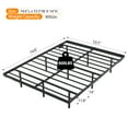 thumbnail image 2 of Ktaxon Floating Bed Frame Full with USB Charging Station/LED Lights, 14'' Platform Bed Frame Heavy Duty Metal Bed Full Size for Kids Teens & Adults, No Box Spring Needed,Black, 2 of 11
