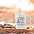 thumbnail image 4 of 15oz I Used To Be Cool Now I'm A Tiny Canine's Snack Bitch Mug New Mom Gifts for Women, Dog Mom Mug Christmas Gift Idea for Mom, Friend,Coffee Mug for Woman, Sister, BFF, New Mom Baby, 4 of 6