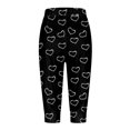 thumbnail image 5 of YDLCAFD Capris For Women 4Th Of July Flag Independence Day Print Pants Bottom Drawstring Joggers, 5 of 5