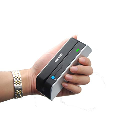 Msr X6 Bluetooth VIP Card Swiper Reader Writer Encoder for Hico Cards, New, 1 Total Count