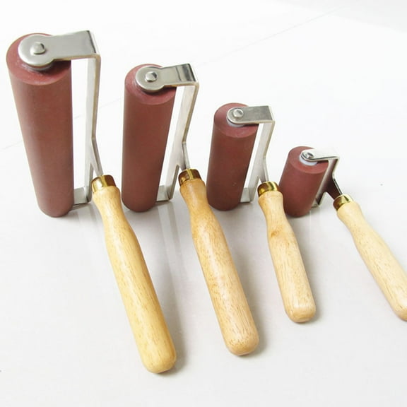 LOLIPPYY 1Pc Multi Color Printmaking Roller for Smooth Ink and Oil Paint Application in Art Projects