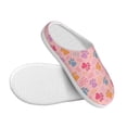 thumbnail image 3 of Kdxio Colorful Pets Paws Women's Men's Slippers Plush Slip-On House Slipper for Winter Indoor Soft Cushion Non-slip Fluffy Slides Slippers-8, 3 of 7