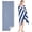 Navy Blue, variant on Sage Green Striped Beach Towel 30x60 Inch, You Look So Good Bath Swim Towels Blanket for Bathroom Travel Swimming Pool Camping Sport, Oversized Beach Towels