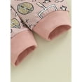 thumbnail image 7 of Infant Baby Girls Christmas Santa Claus Print Sweatshirt and Elastic Waist Pants Set, 7 of 7