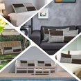 thumbnail image 6 of Black Striped Body Pillow Covers 20"x54", Farmhouse Stripes Modern Abstract Art Soft Brushed Microfiber Breathable Throw Pillow Covers, Decorative Pillowcase with Zipper for Couch Sofa Bedroom, 6 of 9