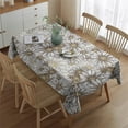 thumbnail image 2 of Sunflower Rectangle Tablecloth 60"x84",Waterproof Polyester Rectangle Table Cloth, Wipeable Spillproof Polyester Tablecloth for Dining, Camping, Indoor and Outdoor, 2 of 5