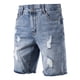 thumbnail image 3 of Txlixc Pantalones vaqueros de color sólido de verano con bolsillos (azul) Txlixc  moda, 3 of 9