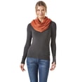 thumbnail image 2 of Ecuadane Scarf, Luxury Infinity Scarf for Women, Rust Infinity Scarf, 2 of 3