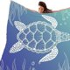 thumbnail image 1 of Manta de playa con diseño de tortuga marina, impermeable y resistente a la arena. Manta de playa grande para pícnic, manta de playa para viajes, acampadas, senderismo y pícnic., 1 of 4
