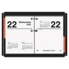 AT-A-GLANCE Compact Desk Calendar Refill, 3 x 3 3/4, White, 2018
