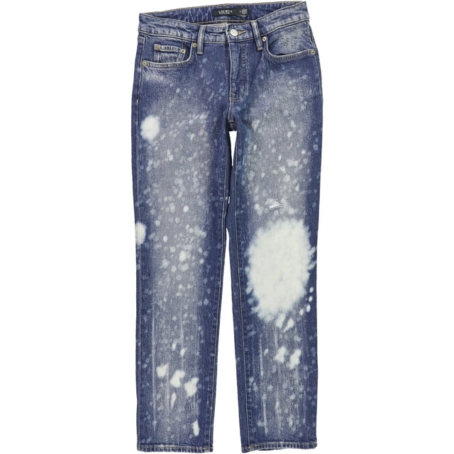 Ralph Lauren Jeans Extensibles Super Ajustés pour Femmes, Blanc, 2
