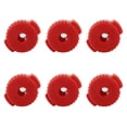 thumbnail image 2 of 6x Tuercas de liberación rápida para platillos,Accesorios de batería,Reemplazo Tapas de platillos rápidos fáciles de instalar para Jazz,Accesorio de rojo, 2 of 10