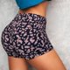 thumbnail image 4 of Fotbe Flower Shorts Sin Costuras – Shorts Deportivos de Cintura Alta para Mujer, Elásticos para Gimnasio, Yoga, Running o Ciclismo-X-Large, 4 of 8