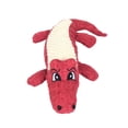 thumbnail image 3 of Hytrove Jouet Sonore Peluche Crocodile Rouge Lot de 1 pour Jeu Intérieur, 3 of 7