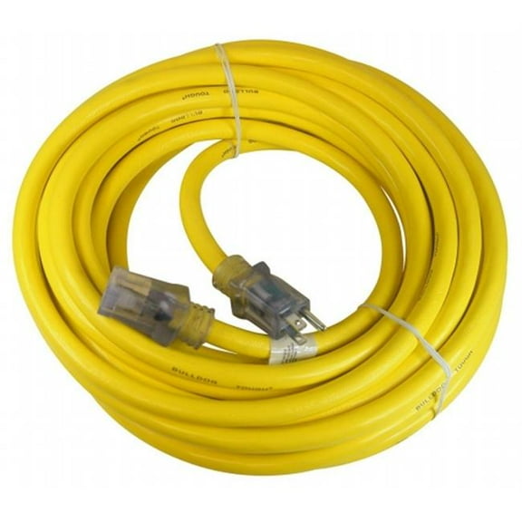 Prime LT511935 100' 10/3 SJTOW Yellow Bulldog Tough Extension Cord