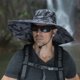 thumbnail image 3 of Sombreros para hombre, temperamento, ventilado, versátil, estampado de camuflaje, con cordón, sombrero de pescador para hombre., 3 of 3