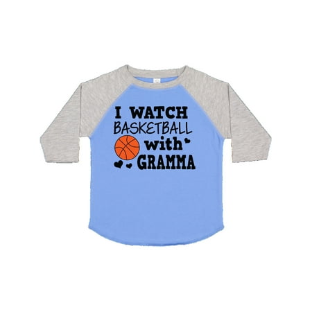 

Inktastic I Watch Basketball with Gramma Gift Toddler Boy Girl T-Shirt