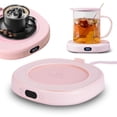 thumbnail image 1 of CRCMURE Placemat Coffee Mug Warmer 2025 New USB Coffee Mug Warmer Constant Temperature Cup Warmer For Desk With Auto Shut Off Mug Warmer For Coffee Beverage Milk Tea, 1 of 9