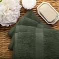 thumbnail image 4 of Premium Egyptian Cotton Highly Absorbent Assorted 4-Piece Plush Towel Set - 20" x 30", 4 of 6