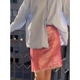 thumbnail image 2 of Women's Summer Sheer Bodycon Mini Skirt with Elastic Waist, 2 of 14
