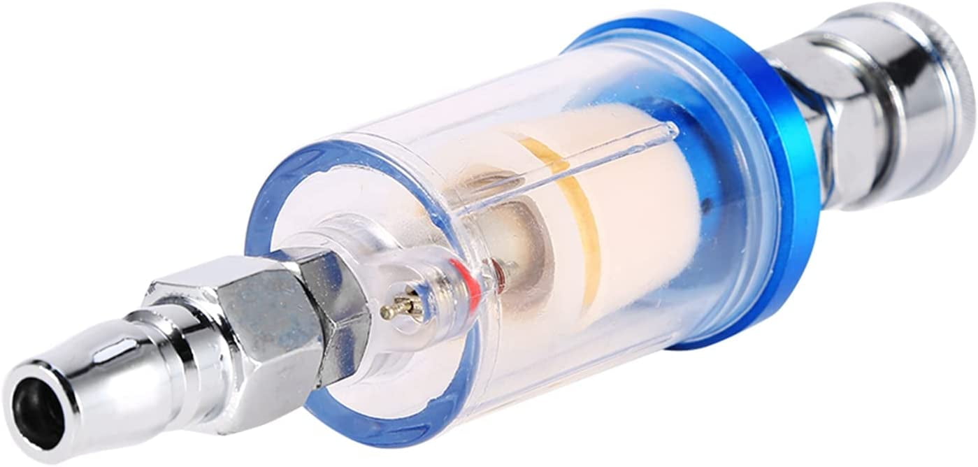 Air Compressor Water Trap, Spray Gun Air Line Filter Water Trap Clear
