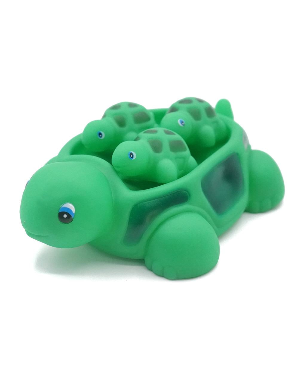Playmaker Toys Turtle Family Bath Sets(set of 4) Floating Bath Tub