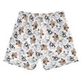 thumbnail image 2 of joogoo Boys Swim Trunks Cartoon Bulldogs Beach Board Shorts Drawstring Swimsuit 2T, 2 of 6