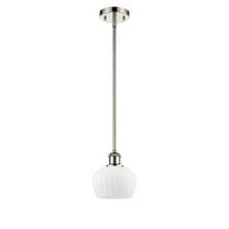 Innovations Lighting 516-1S Fenton Fenton 7" Wide Mini Pendant - White