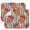 Cute Floral, variant on 2pcs Tropical Summer Dish Drying Mat Watermelon Print Thick 3-Layer Absorbent Mat Heat Resistant for Watermelon Fruit Fans