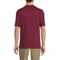 thumbnail image 2 of Lands' End Essentials Men's Long Sleeve All Day Comfort Polo Shirt - 100% Cotton Won't Shrink Pill Fade, 2 of 3
