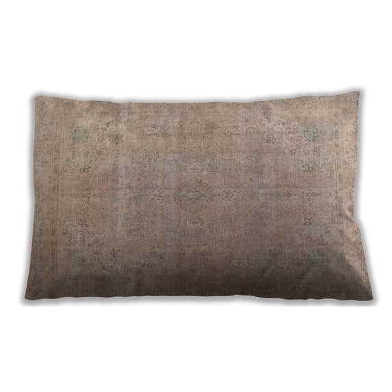 Ahgly Company Outdoor Rectangular Traditional Lumbar Throw Pillow, 13 inch by 19 inch