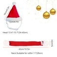 thumbnail image 3 of Conjunto De Gorro Y Bufanda De Navidad Para Mascotas Disfraz De Navidad Para Mascotas Accesorios Para Mascotas Vogacara HA029820-00, 3 of 5