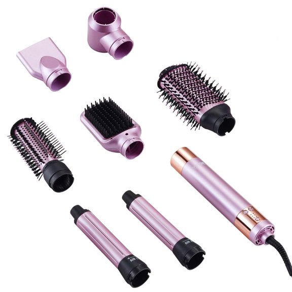 VEVOR Hair Dryer Brush 6-in-1 Multi Hair Styler for Volumizing Styling Curling