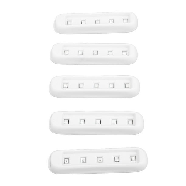 5 Piezas Mini UVs Luz Para Uñas De Gel, UVs Luz De Curado 5 Cuentas LED Luz De Uñas USB Luz De Resina UVs Multifuncional 395nm Lámpara De Uñas LED Portátil Mini Secador De