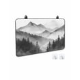 thumbnail image 2 of nqOlkjepod Large Induction Cooktop Protector Mat 36"x21", Black Mist Forest Stove Top Covers for Electric Stove, Vintage Natural Mountain Landscape Stove Burner Cover Mats, Glass Top Stove Cover, 2 of 8