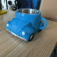 thumbnail image 5 of Yucurem Coffee Cup Tea Cup Car Shaped Coffee Mug Creative Coffee Cup Novelty Drinkware For Men (Blue), 5 of 9